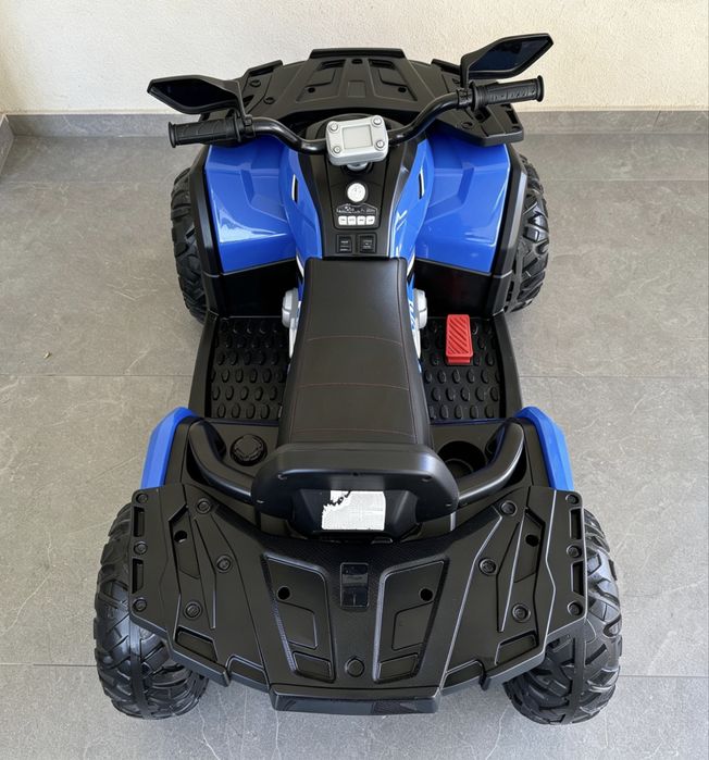 Детско акумулаторно ATV/бъги Cool Nel BLUE c 12V батерия,EVA гуми,4×4, кожена седалка