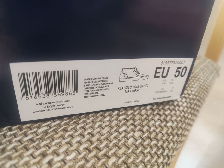 Обувки Polo Ralf Lauren 50 номер