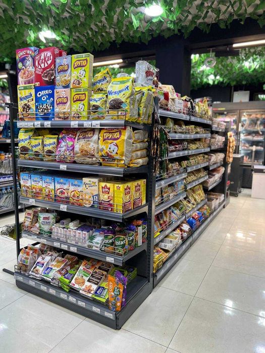 Торговые Стеллажи для Магазин Супермаркет Хозмаг Полка Прилавка Стилаж