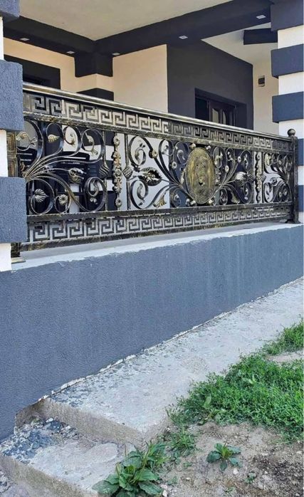 Balustrada regala de fier forjat