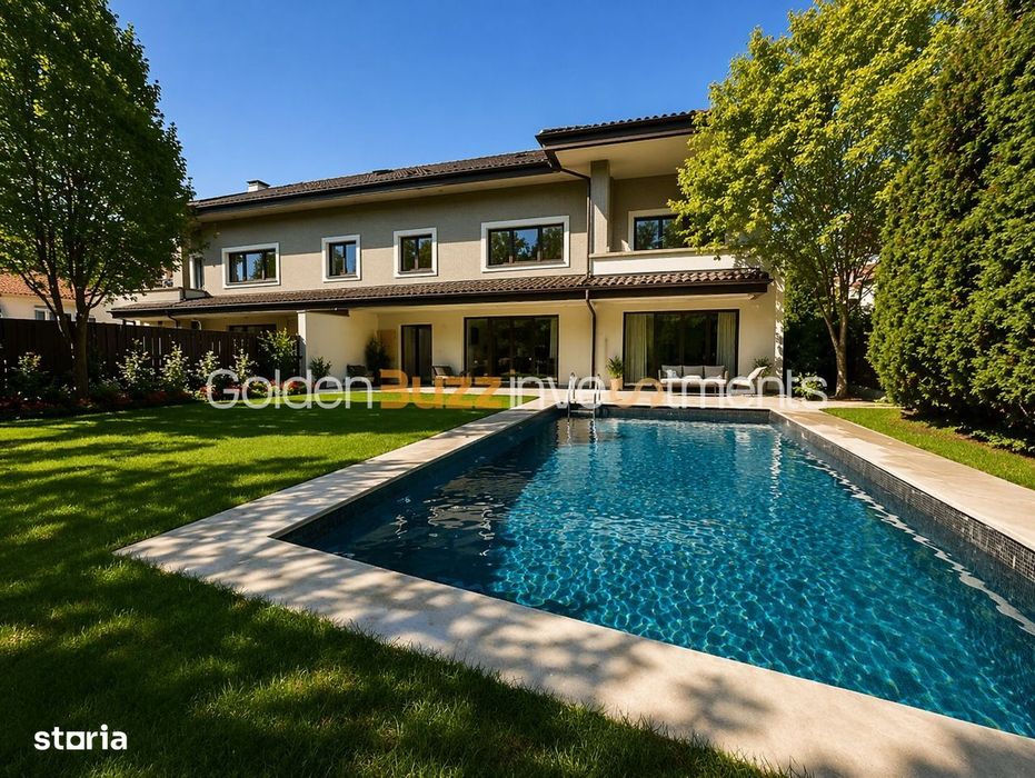 Vila duplex premium cu piscină | Oxford Gardens – Pipera |Lângă pădure