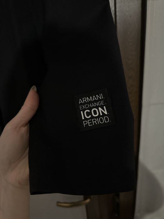 Armani Exchange черен блейзър