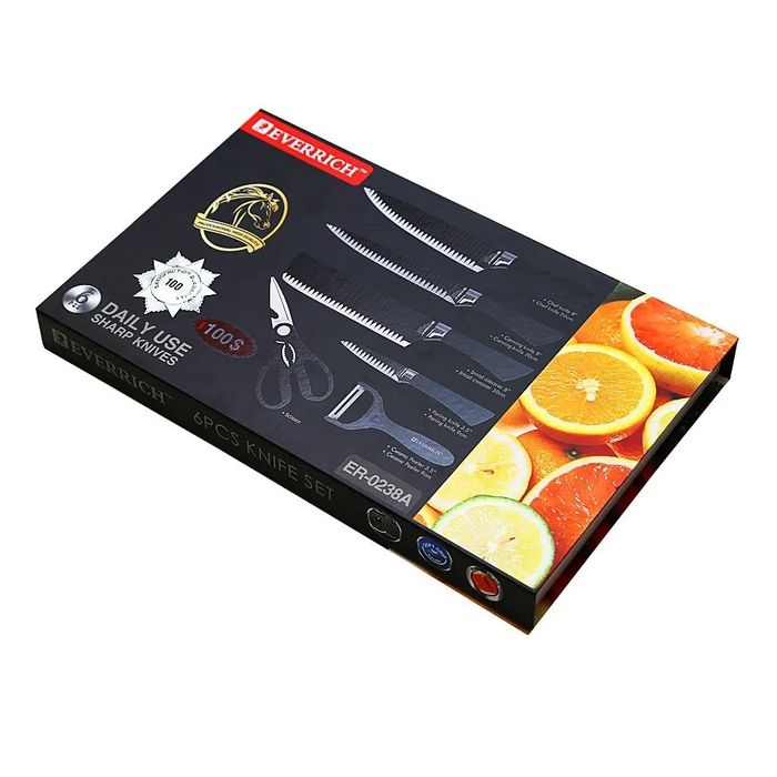 Набор ножей EVERRICH ER-0238A