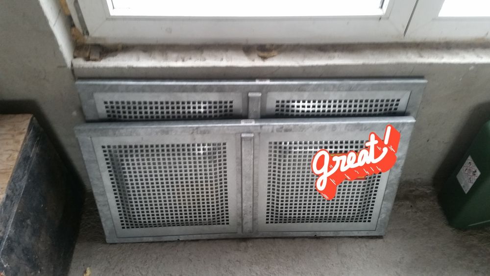 Vand geam+grilaj metal pretabil pentru subsol