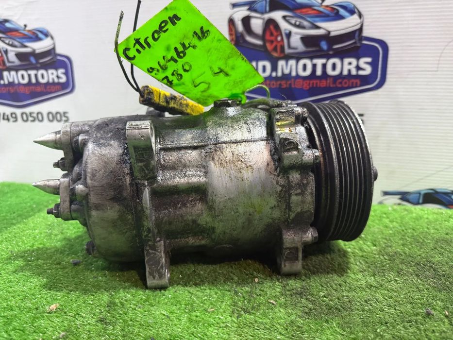 COMPRESOR AC  CITROEN BERLINGO / XSARA / C5 C8 / FIAT / LANCIA / PEUGEOT 406 607 307 807 3008 5008 PARTNER COD OEM 9646416780