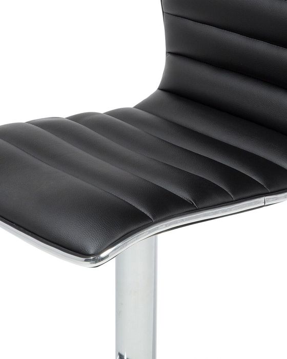 Set 2 scaune de bar din piele ecologică, Beliani