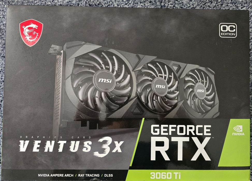 NVIDIA GeForce RTX 3060 Ti MSI VENTUS 3X 8G (Valabil din 04/05/2026) Nu livrez in tara Colectare din IASI