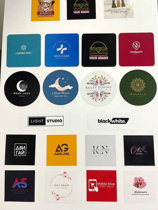 Самоклейка, Этикетка, Самоклеющиеся этикетки, стикеры в любом количест