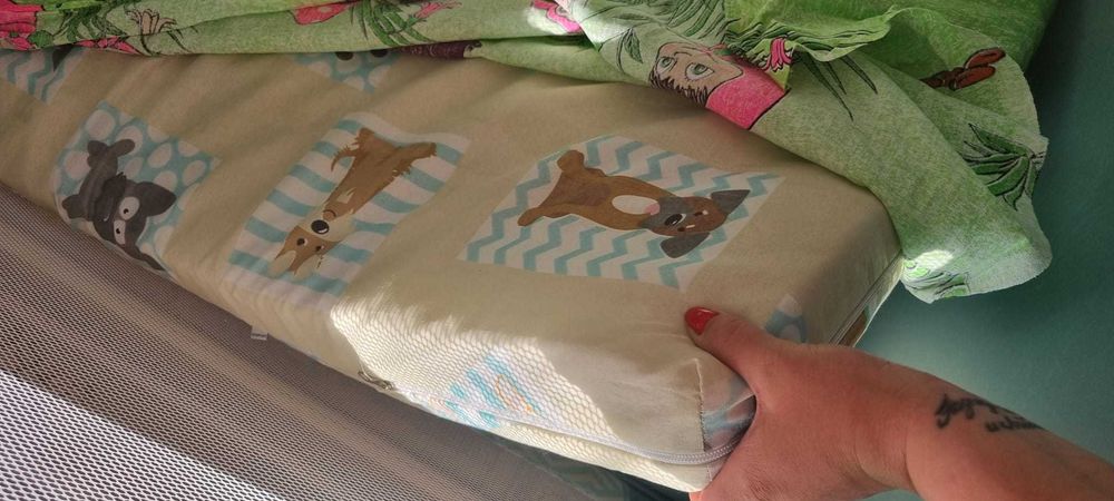 Кроватка трансформер манеж