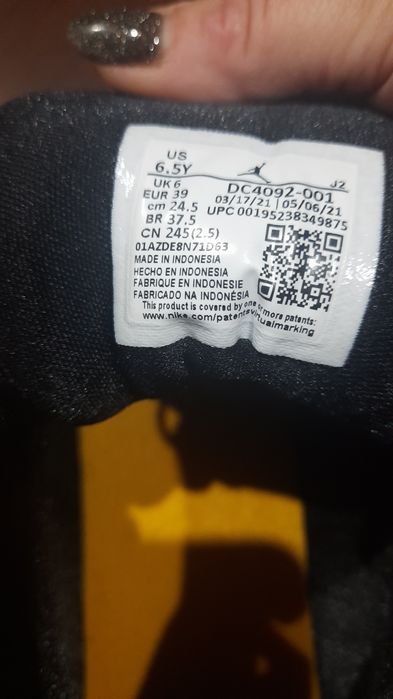 Air Jordan 1MID MMD 39  junior