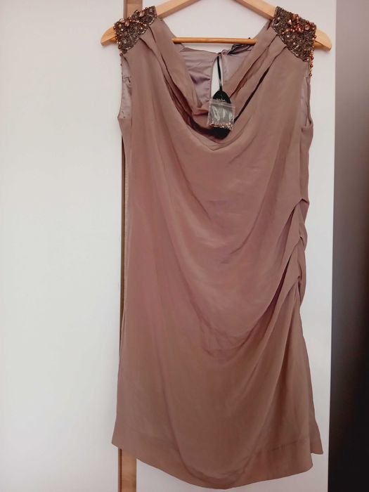 100% silk Нова рокля