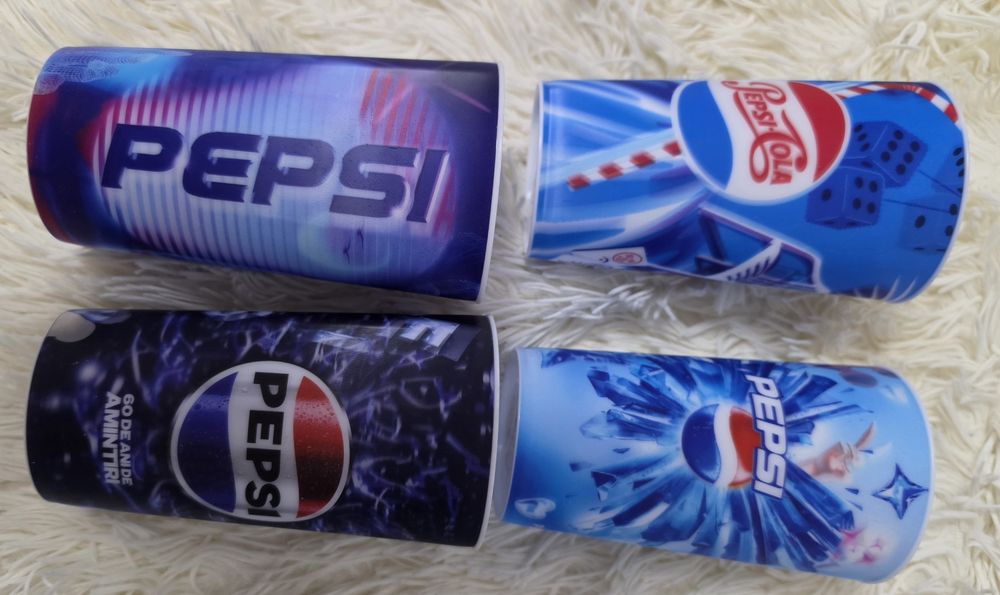 Pahare pepsi 60 ani