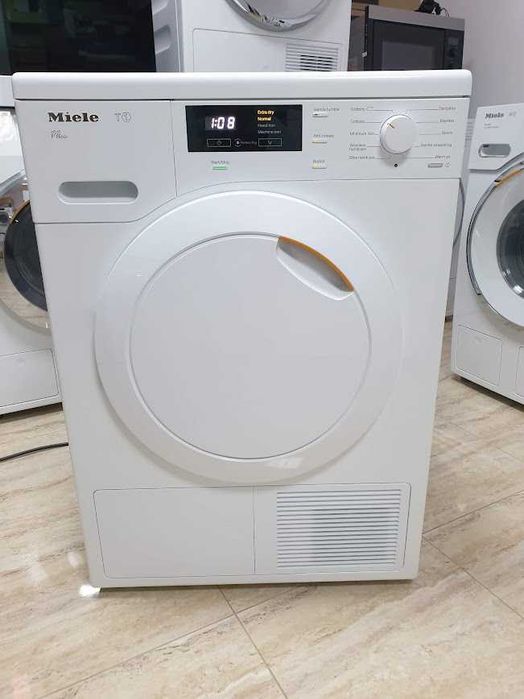 UK Сушилня Miele T1 - Термопомпа - Аларма - Подсветка -12м Гаранция Миеле