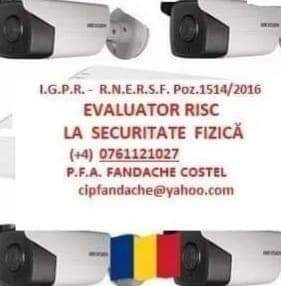 Evaluator de risc la securitate fizică Vaslui