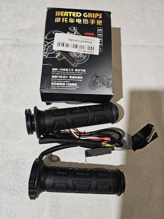 Kit complet mansoane/ manere si sa incalzite moto