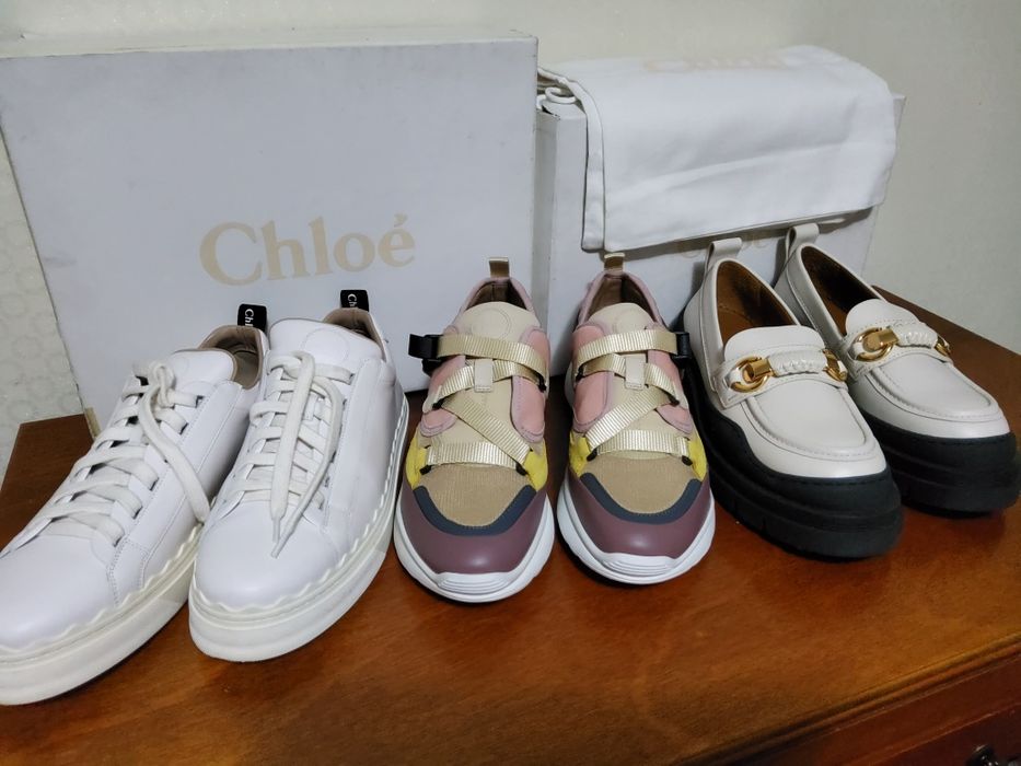 Продам новые лоферы Chloe - sneakers