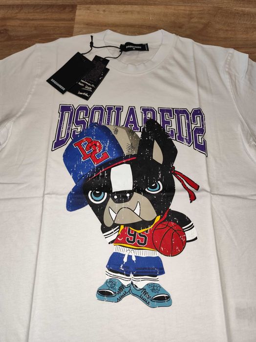 Мъжка детска фланелка памук Dsquared 2025