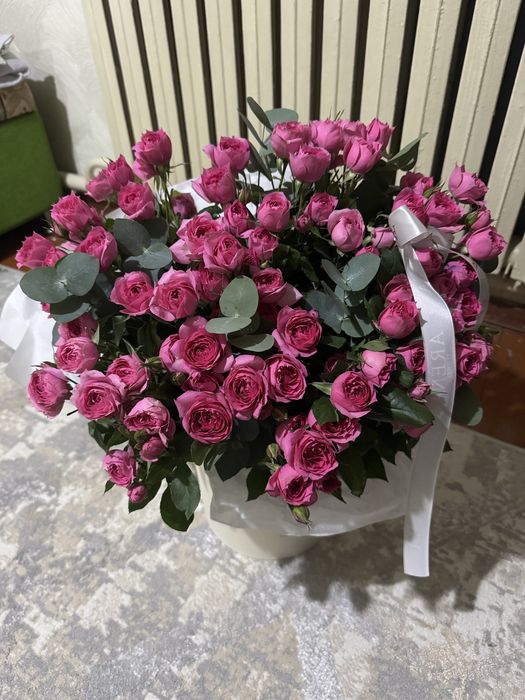 2 свежих букета цветов Алматы