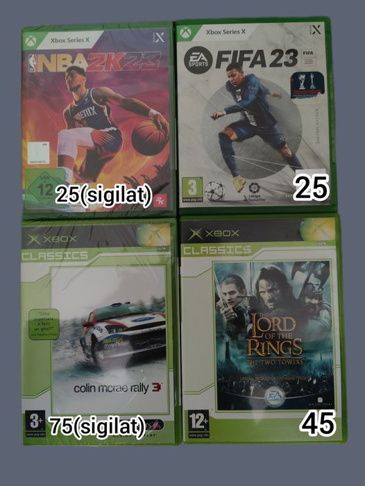 Joc Xbox, preț în poze