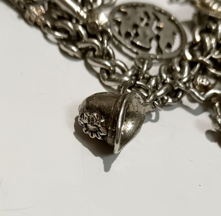 Сребърна гривна 54гр