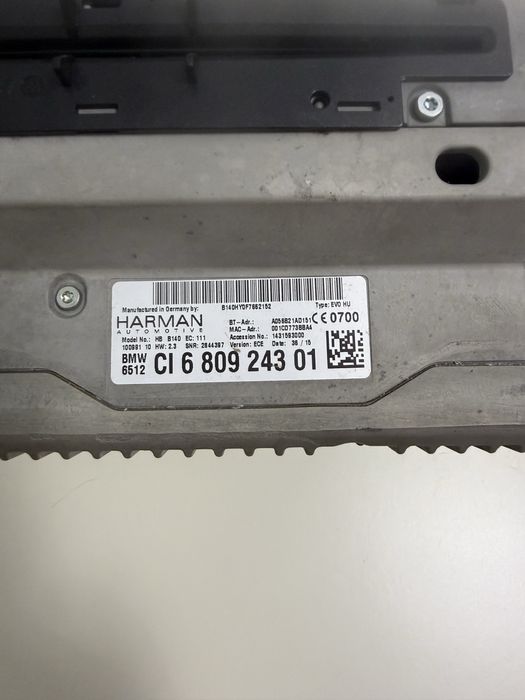 Unitate multimedia BMW NBT EVO ID4 Harman OEM 65126809243 – 100% funcțională