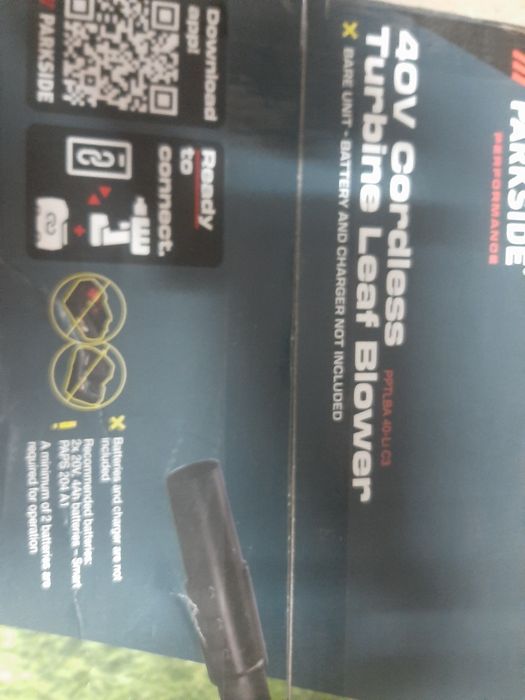 Suflanta frunze Parkside Performance 40 V