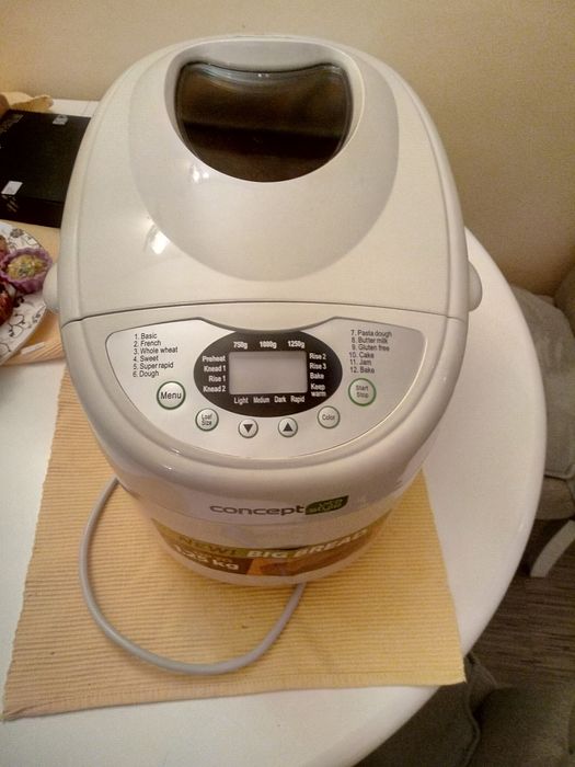 Mașina de făcut pâine Concept