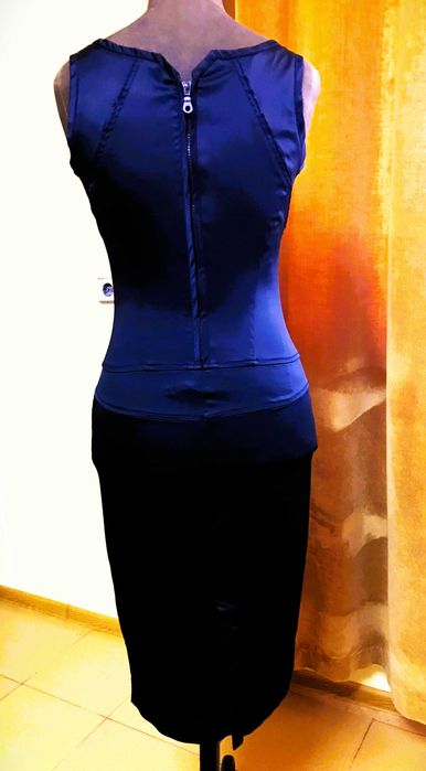 Уникален костюм сатен, S