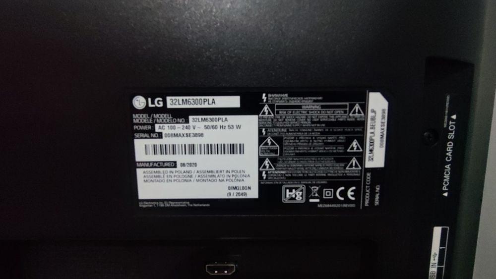Tv LG 32LM6300PLA