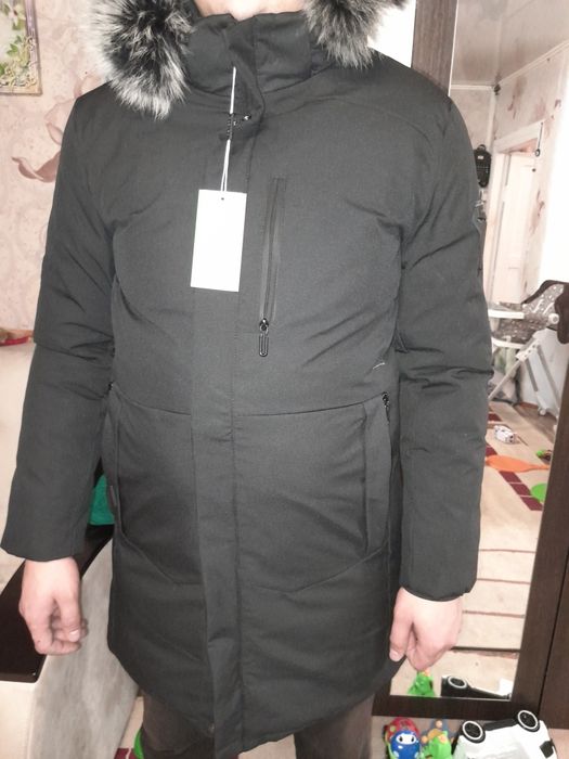 Новая зимняя куртка опушка лиса наполнитель пух
