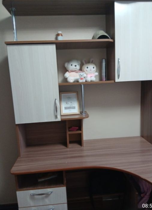 Продам срочно мини диван и компьютерный стол.