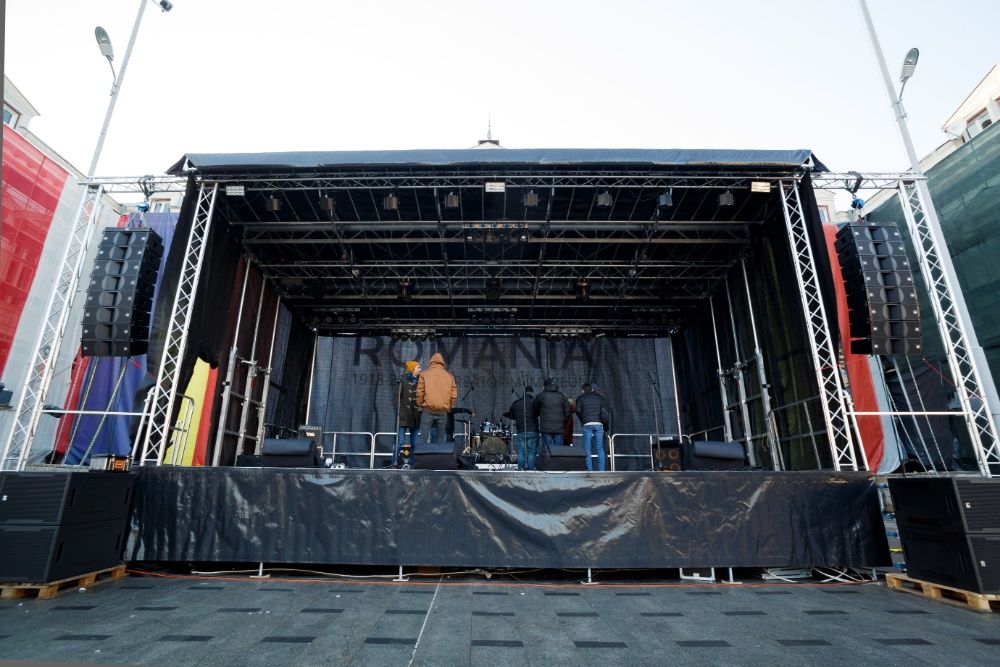 Scene mobile - Sunet - Lumini - ECRANE LED