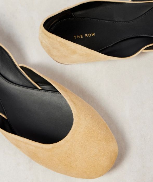 The Raw ballet flats