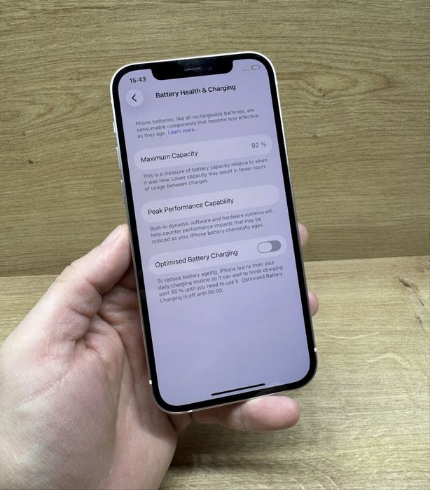 iPhone 12 impecabil cu 92% Bateria