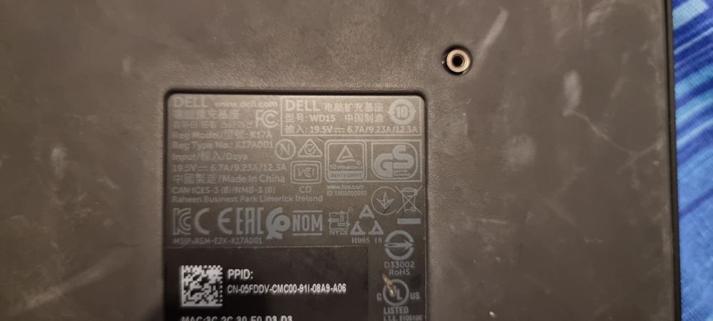 docking station Dell, hp