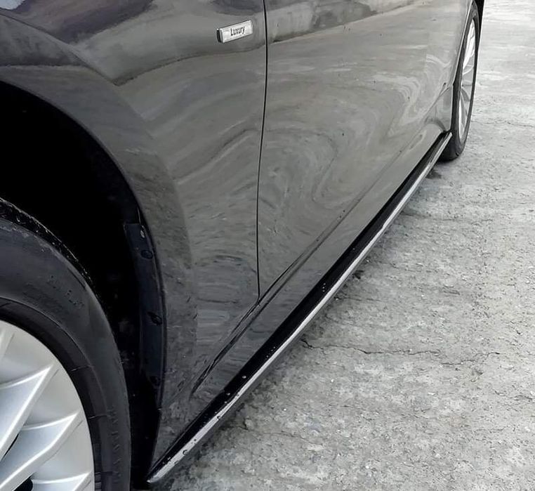 Добавки за прагове за BMW F30 F31 черен пиано лак ЧИСТО НОВИ