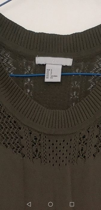 Rochie tricotată,mărimea S,h&m.