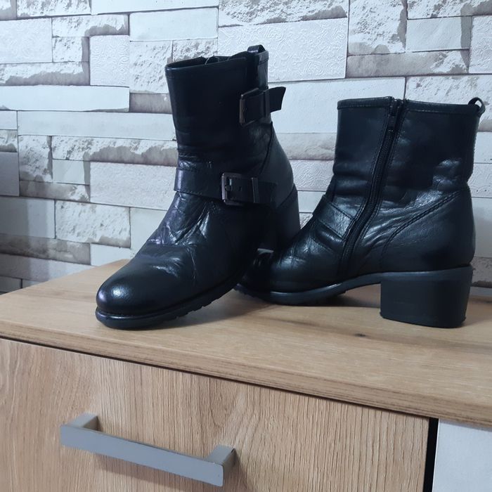 Дамски черни боти 5-th Avenue