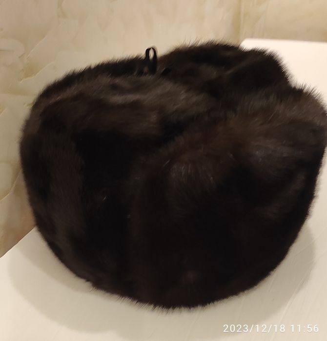 Шапка норковая мужская