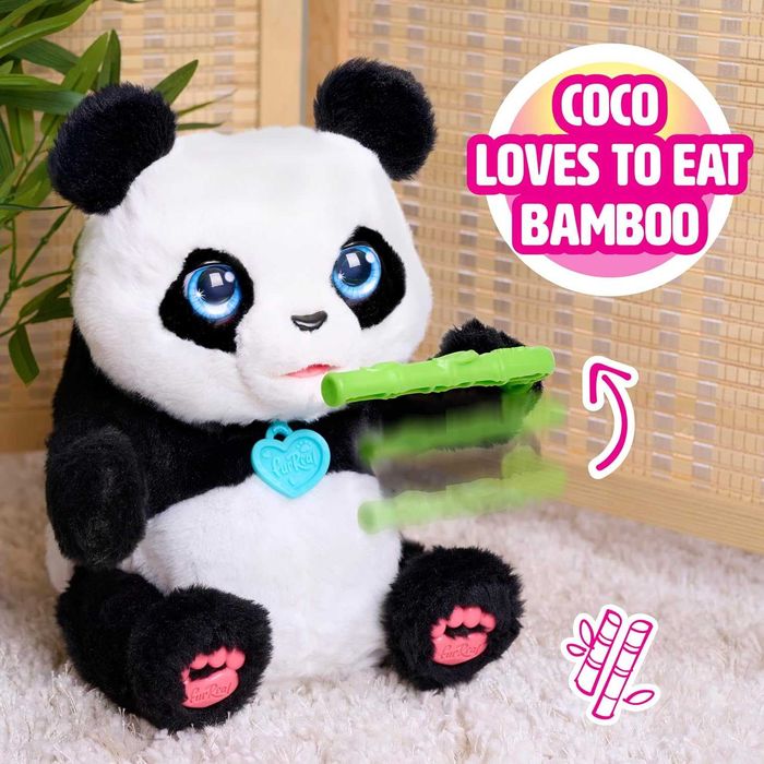 Интерактивна Търкаляща се Панда Coco Fur Real
