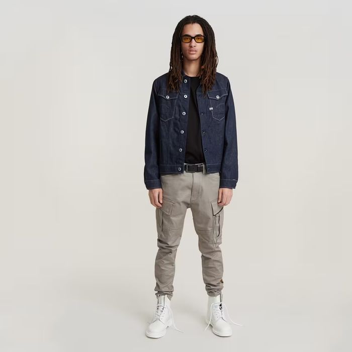 Оригинален карго панталон G-Star Raw Zip 3D Skinny W31 W32 W35 W36 W38