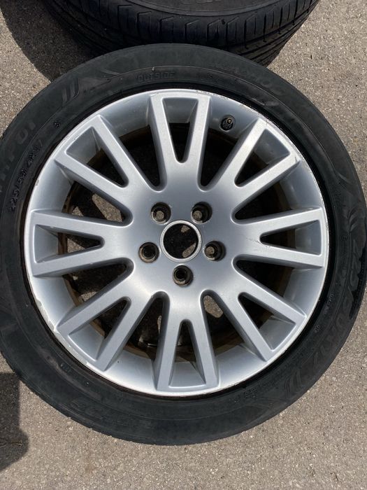 Оригинални джанти 17” с летни гуми за Audi A6/C6/5x112