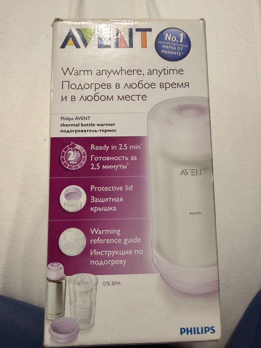 Термос за затопляне на шишета Philips Avent