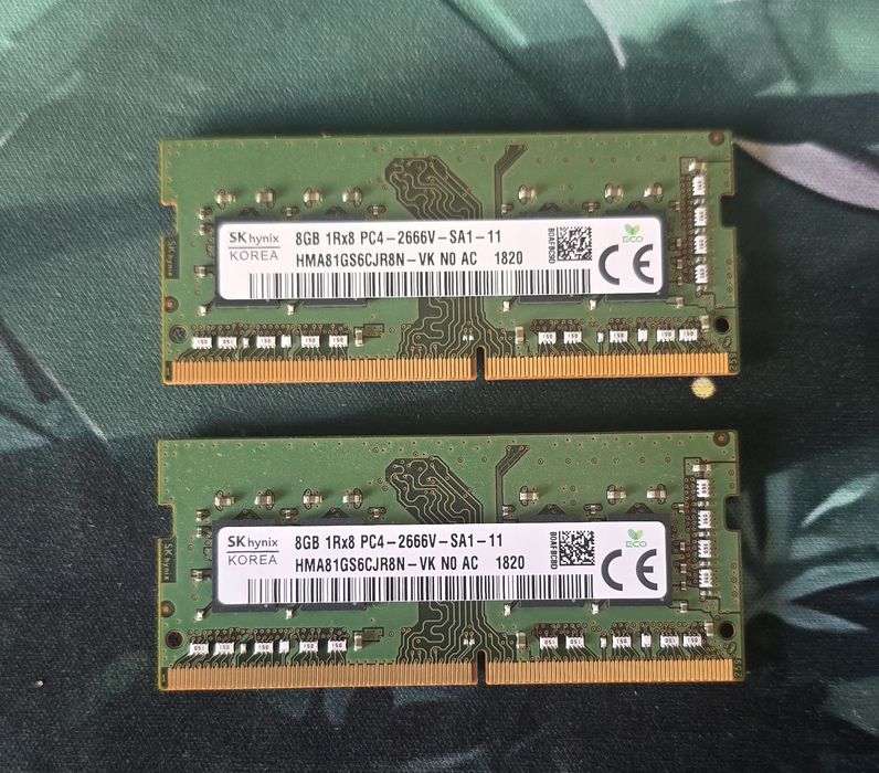 2 x RAM 8GB SKhynix