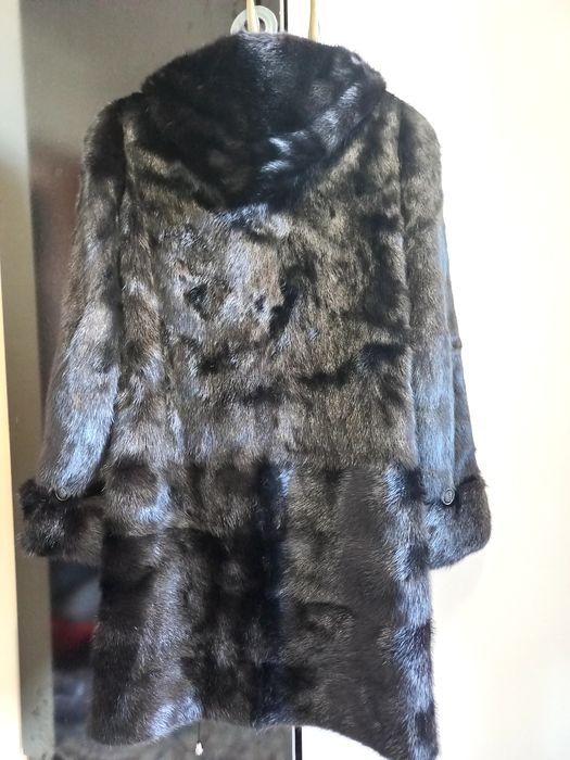 Норовят шуба чёрный бриллиант