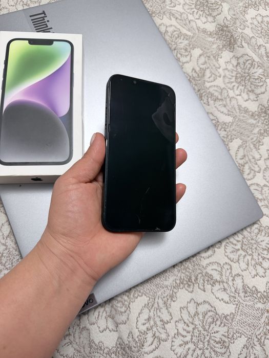iphone 14 , midnight , 128 GB