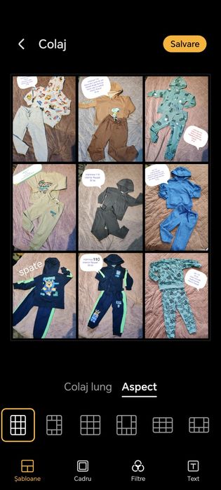 Lot 8 seturi, trenunguri 110 băieței