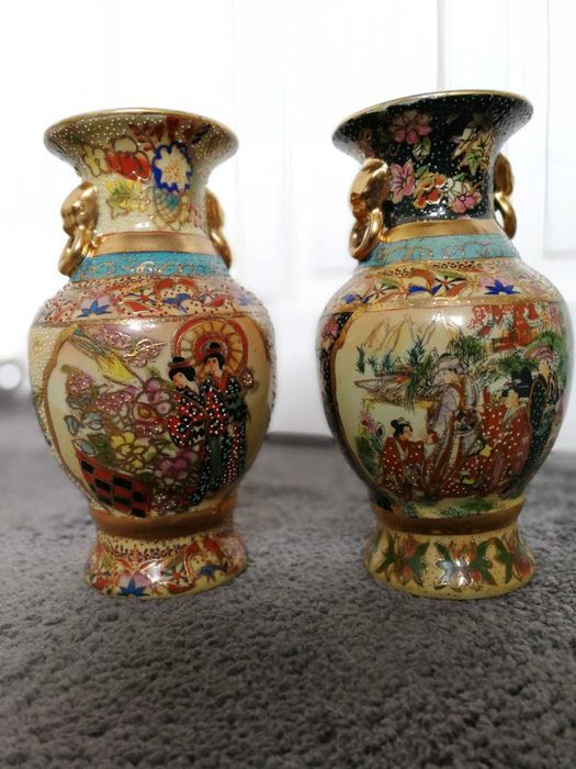Vaza de porțelan chinezeasca (set 3 vaze)