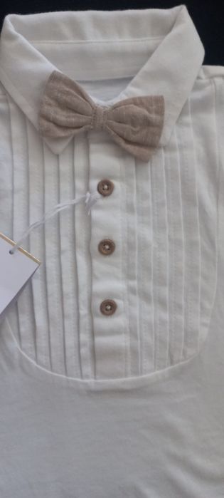 Ново памучно боди с папийонка Primark