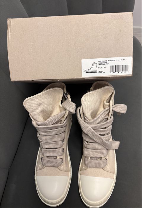 Rick Owens high Jumbo Lace /Marimea 45